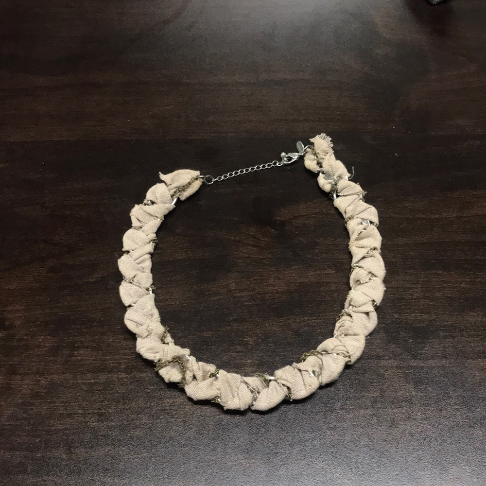 AMERICAN EAGLE FABRIC NECKLACE - Picture 4 of 4